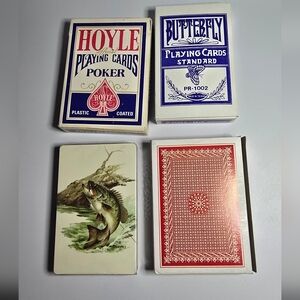 Hoyle & Butterfly Playing Card